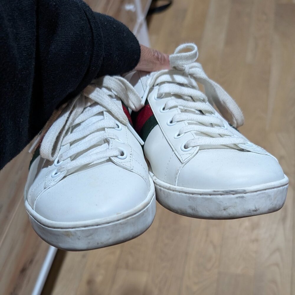 Gucci New Ace Sneaker (Women) Size: 9.5US/39.5EU (Pre-worn) - Picture 14 of 14